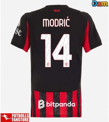 AC Milan Luka Modric #14 Hemmatröja Dam 2025-26 Kortärmad